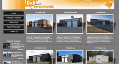 Desktop Screenshot of dandrinvestment.com